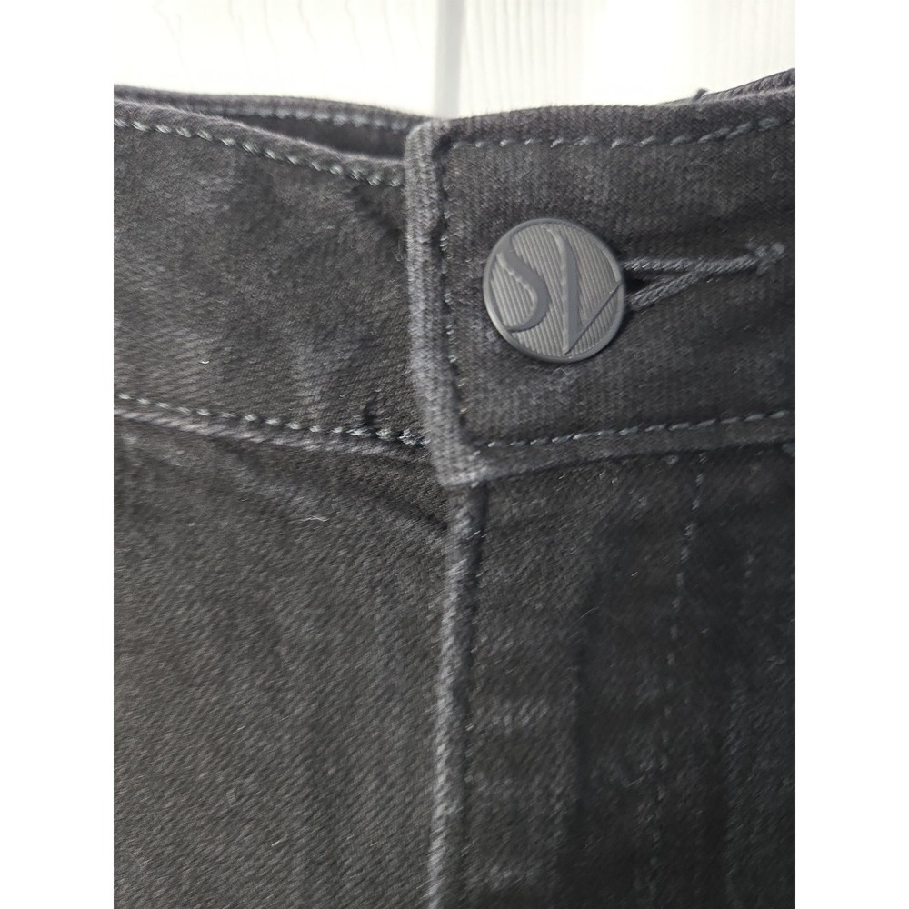 Simply Vera Wang Mid Rise Boot Cut Black Denim Jeans Size 36 X 30 (16). - Picture 4 of 11